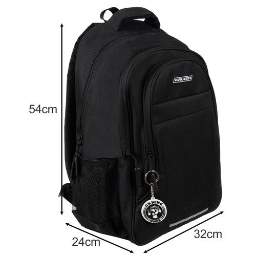 Rucsac Business Multifuncțional 45L cu Compartiment Laptop, Negru, Design Ergonomic și Rezistent