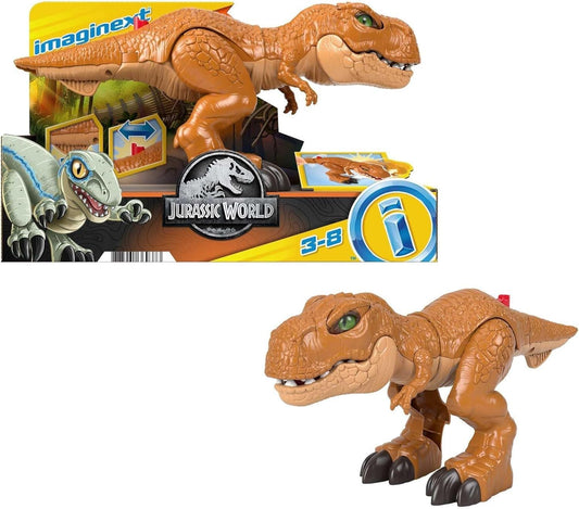 T-Rex Imaginext Jurassic World - Figurina Dinozaur Interactivă pentru Copii 3-8 Ani