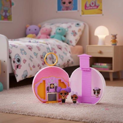 L.O.L. Surprise! OMG – Colecția Mini Family, Păpușă de Modă + Lil Sis