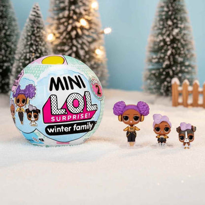 L.O.L. Surprise! OMG – Colecția Mini Family, Păpușă de Modă + Lil Sis