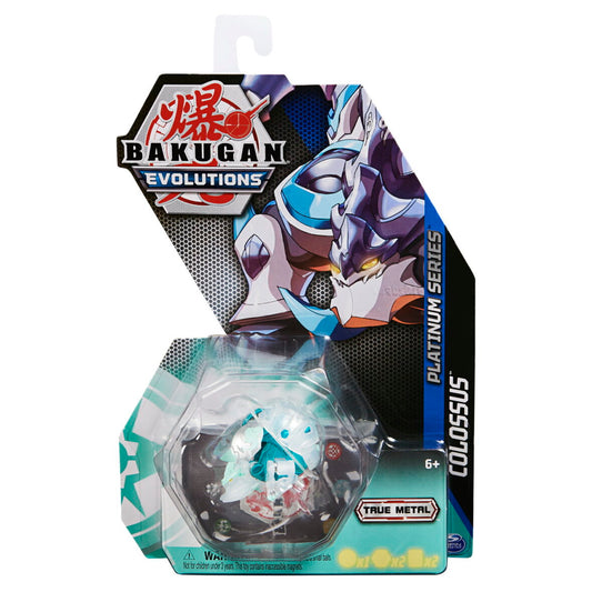 Figurina Metalica Bakugan Evolutions, Colossus, 6cm