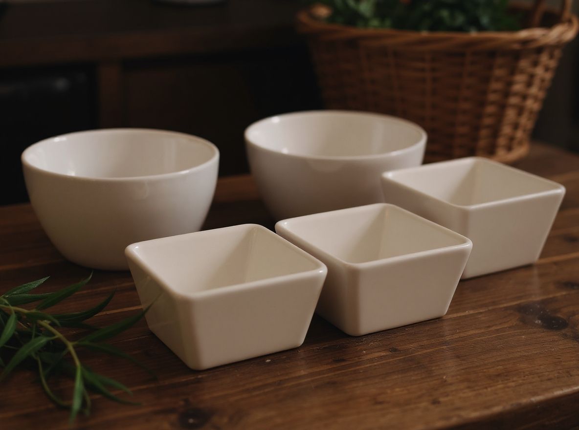 Set servire 3 castronașe 9 cm cu tavă bambus — boluri mici pentru sosuri, gustări și condimente, design natural, ideal pentru servire la masă și petreceri