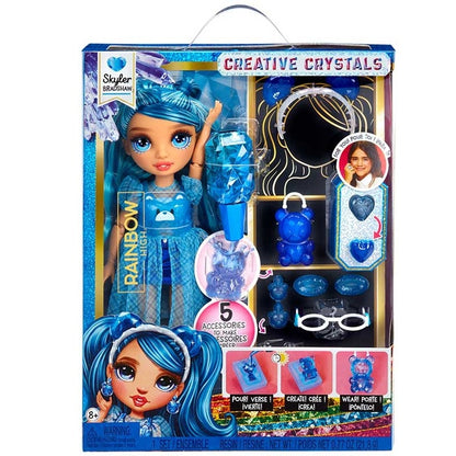 Set 3 Păpuși Fashion Rainbow High – Colecție Stil, Accesorii Incluse, Violet Willow, Bella, Skyler Bradshaw