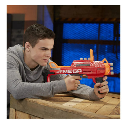 Blaster Nerf AccuStrike Mega Bulldog – 2 Moduri, Vizor, 6 Gloante