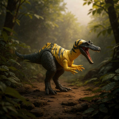 Jucarie Mattel Jurassic World - Figurina Dinozaur cu Sunet și Acțiune de Atac, Ceratosuchops Preistoric Interactiv, 32 cm