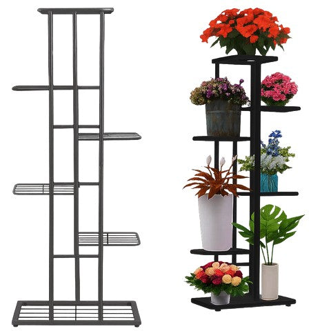Suport Vertical pentru Flori cu 6 Niveluri 106 cm – Eleganță și Funcționalitate