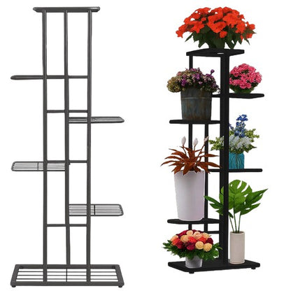 Suport Vertical pentru Flori cu 6 Niveluri 106 cm – Eleganță și Funcționalitate