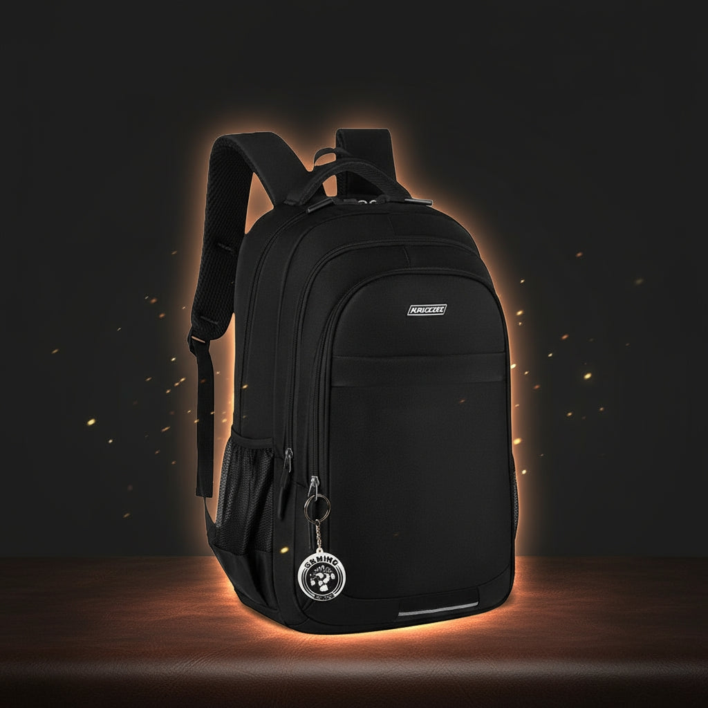 Rucsac Business Multifuncțional 45L cu Compartiment Laptop, Negru, Design Ergonomic și Rezistent