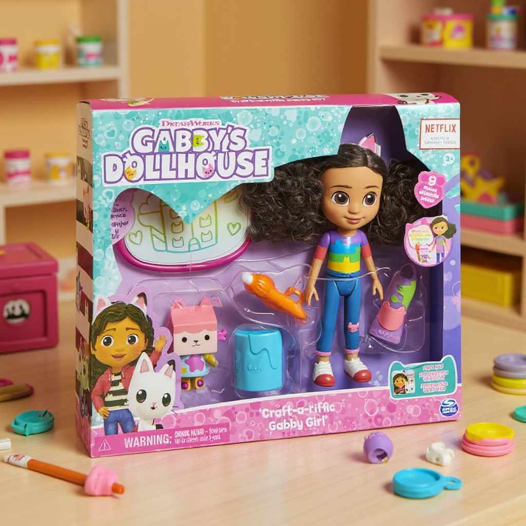 Set Creativ Gabby's Dollhouse – Atelierul Micilor Artiști | 3+ ani