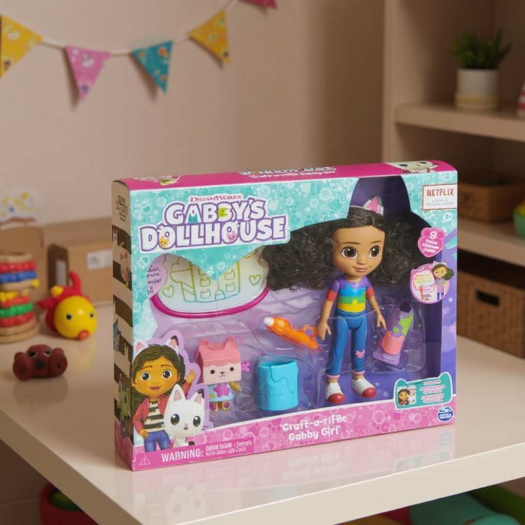 Set Creativ Gabby's Dollhouse – Atelierul Micilor Artiști | 3+ ani