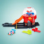 Hot Wheels Car Playset - Downtown Sweet Shop, Track and Interactive Accessories for Maximum Fun