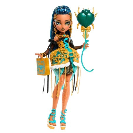 Păpușă Monster High Cleo de Nile Scary Sweet, 27 cm