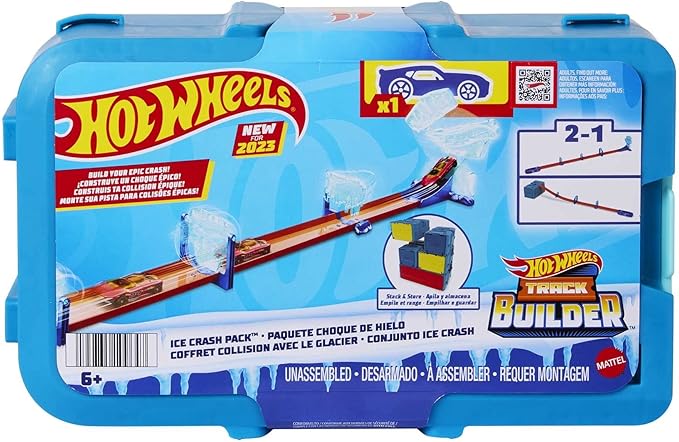 Set Pista de Creație Hot Wheels - Aventură în Gheață