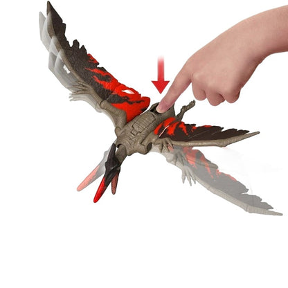 Figurină Pteranodon cu Sunet Jurassic World Chaos Theory – Mattel, 42cm Aripi