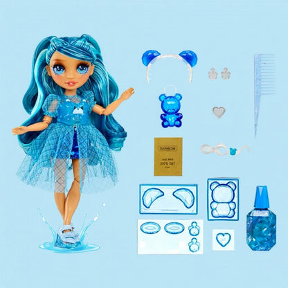 Păpușă Rainbow High Crystal Skyler Bradshaw – cu Accesorii Creative
