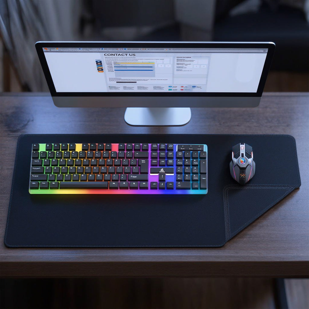 Mousepad XXL 90x45 cm – Pad Birou Gaming, Impermeabil, Antiderapant
