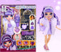 Rainbow High Crystal Fashion Doll Violet Willow – 28 cm, Sparkling Accessories