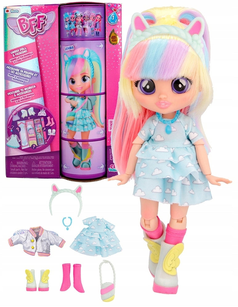 Păpușă Cry Babies Jenna – Cele Mai Bune Prietene, Joc Creativ