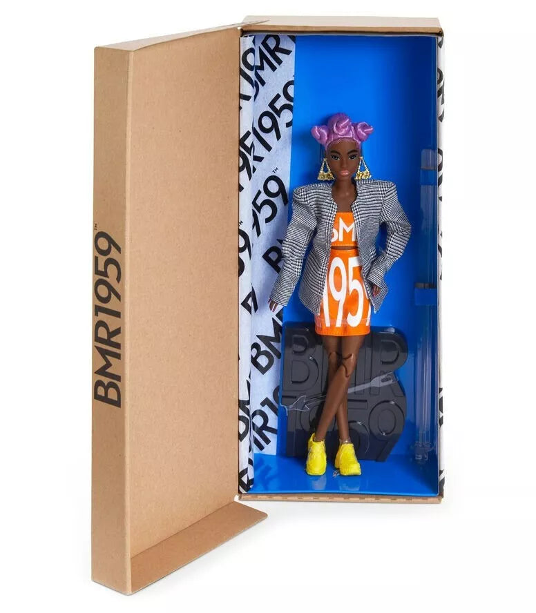 Păpușă Barbie BMR1959 – Pink Hair Latina, Street Fashion, Colecție Adulți