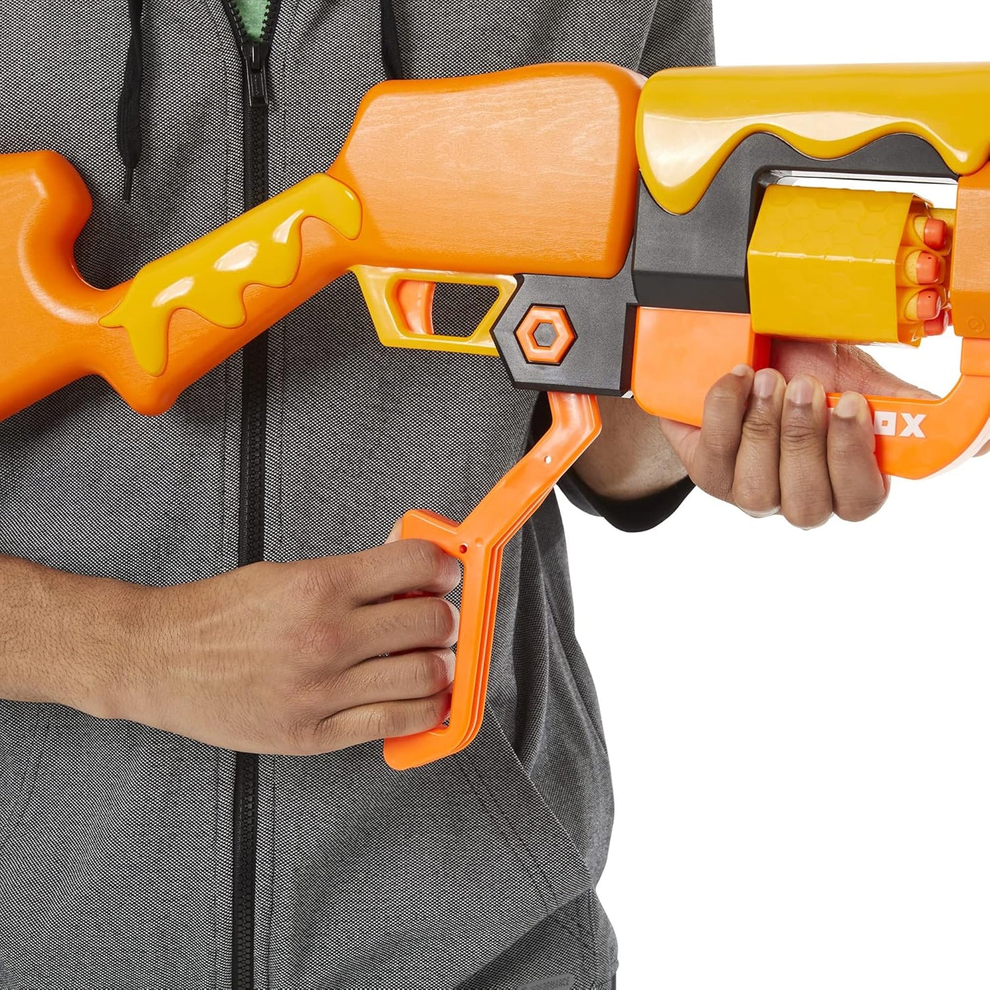 Blaster Nerf Roblox - Adopt Me! cu 8 săgeți din spumă pentru jocuri interactive