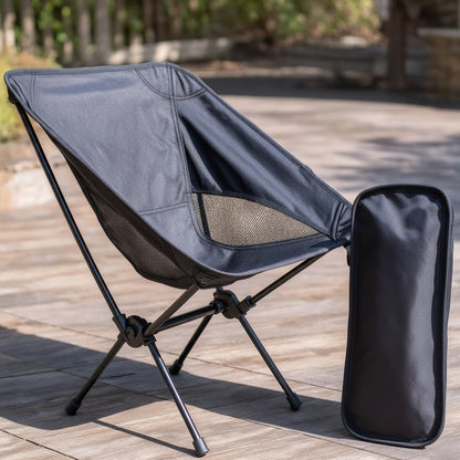 Scaun Pliant Camping – Ușor, Rezistent, cu Husă | Plajă, Pescuit, Picnic