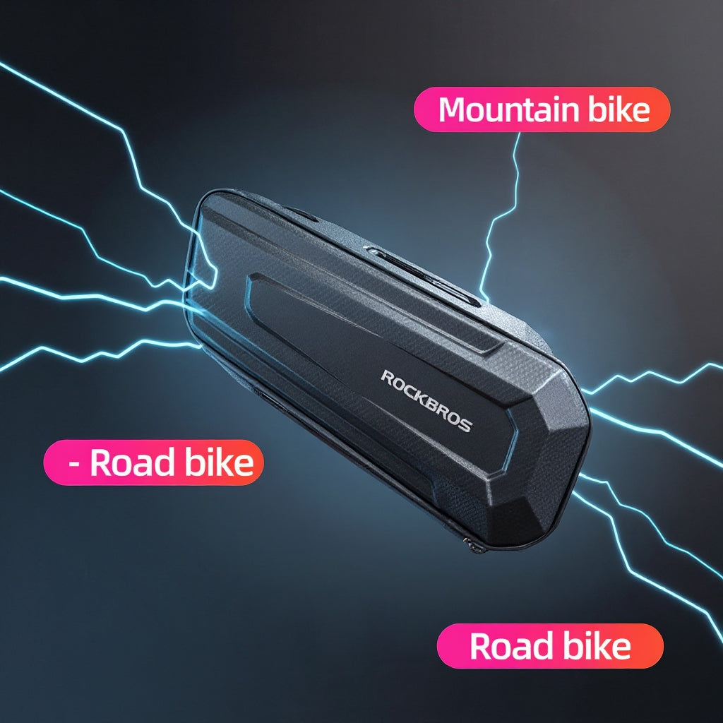 Geantă Waterproof Bicicletă RockBros B66 – 1,5L, Cadru Frontal