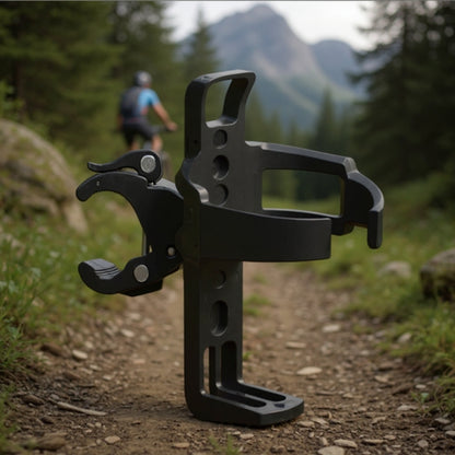 Suport Bidon Apă Bicicletă – Plastic, Prindere Universală, 98g