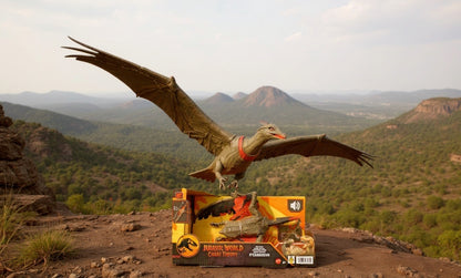Figurină Pteranodon cu Sunet Jurassic World Chaos Theory – Mattel, 42cm Aripi