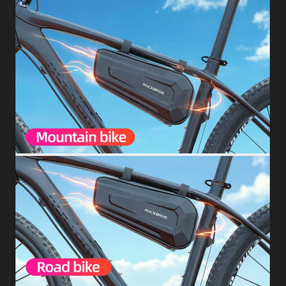 Geantă Waterproof Bicicletă RockBros B66 – 1,5L, Cadru Frontal