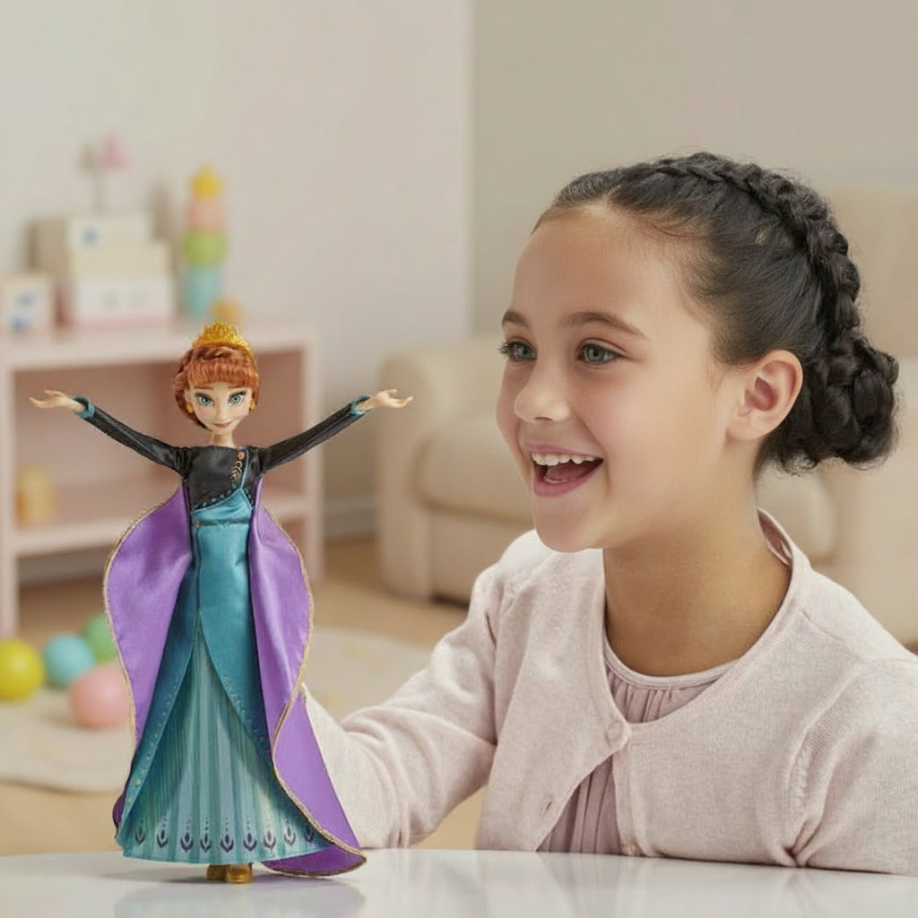 Papusa Disney Frozen II - Aventura muzicala, Anna