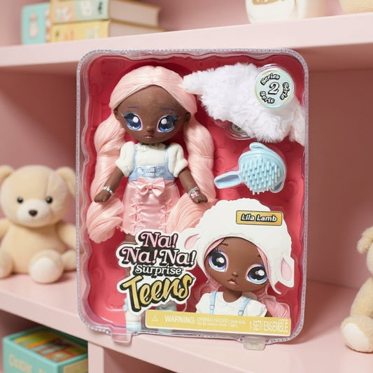 Na Na Na Surprise Lila Lamb, set papusa si accesorii