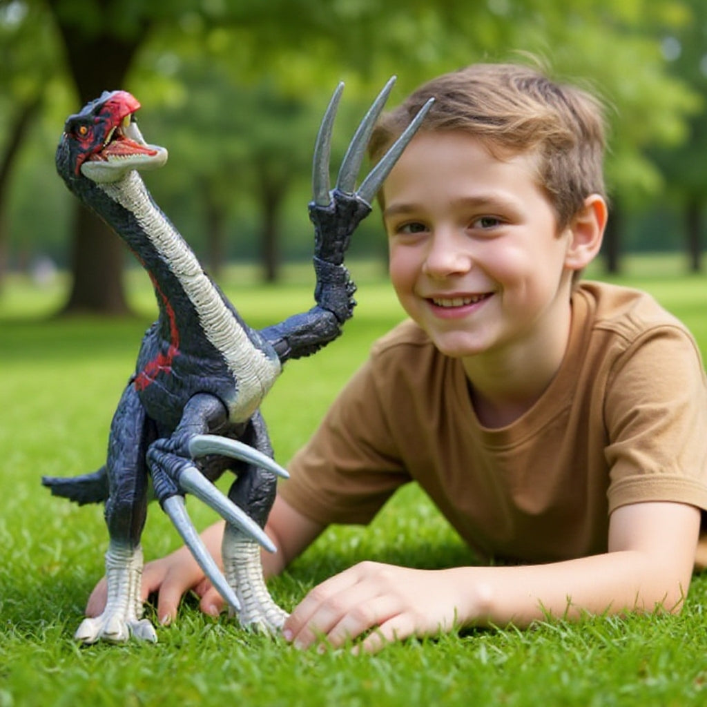 Figurină Interactivă Therizinosaurus Jurassic World – Jocuri de Rol & Colecție