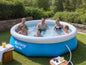 Piscina Gonflabilă Bestway Fast Set 305 cm – Strat Triplu PVC, Pompă Filtru Inclusă