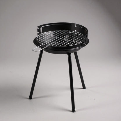 Grătar Grădină Rotund Landmann – 32cm, Oțel Cromat, Camping & Grădină