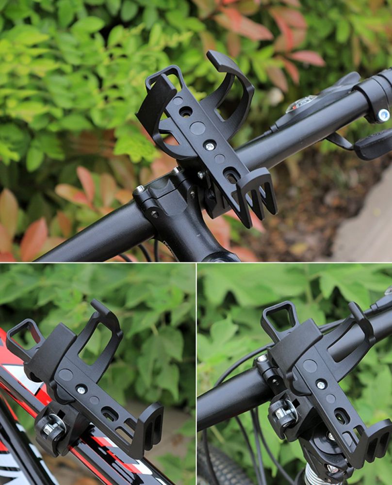 Suport Bidon Apă Bicicletă – Plastic, Prindere Universală, 98g