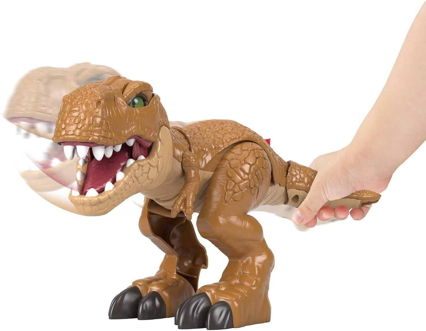 T-Rex Imaginext Jurassic World - Figurina Dinozaur Interactivă pentru Copii 3-8 Ani