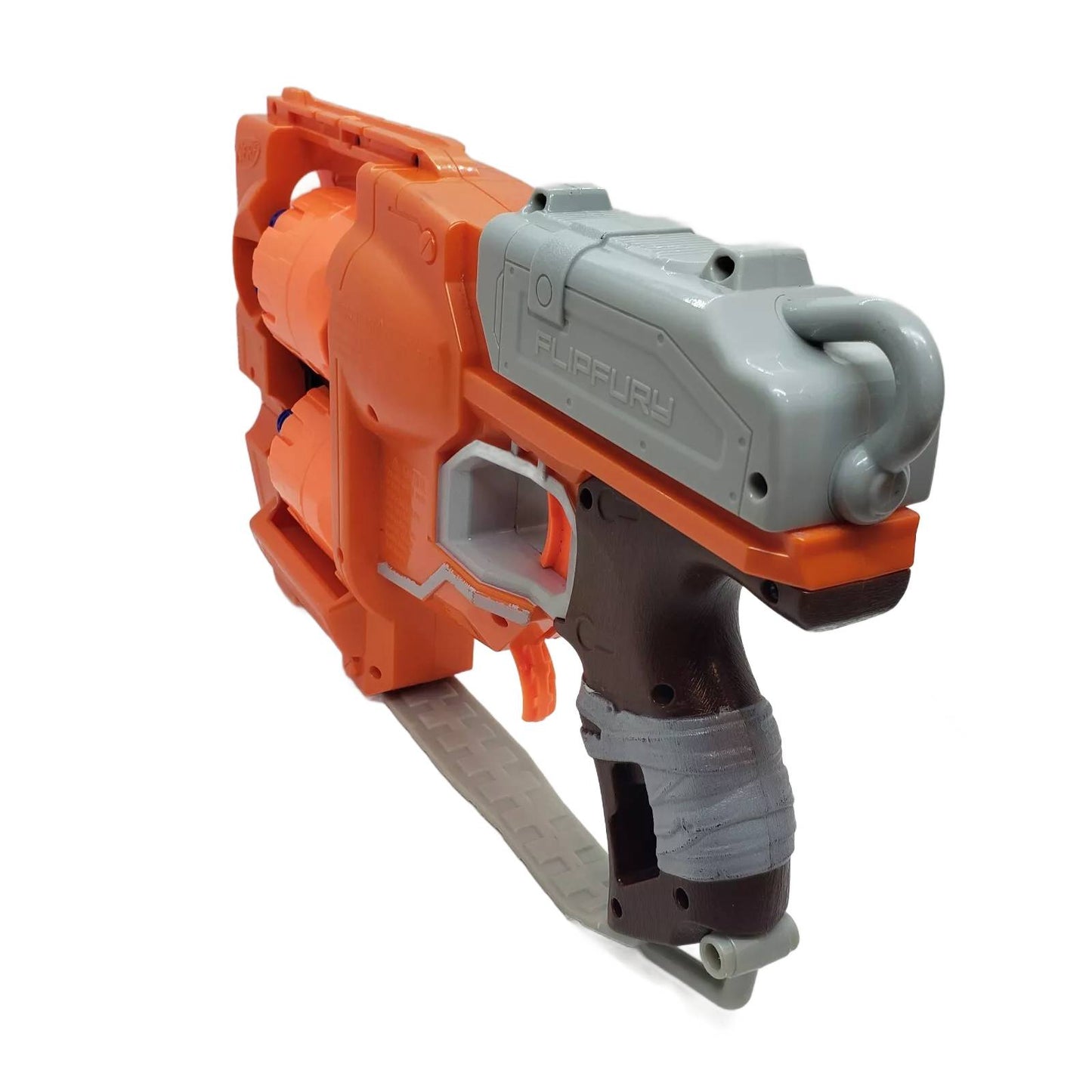 Blaster Nerf Zombie Strike Flipfury – Dublu Butoias, 12 Gloante