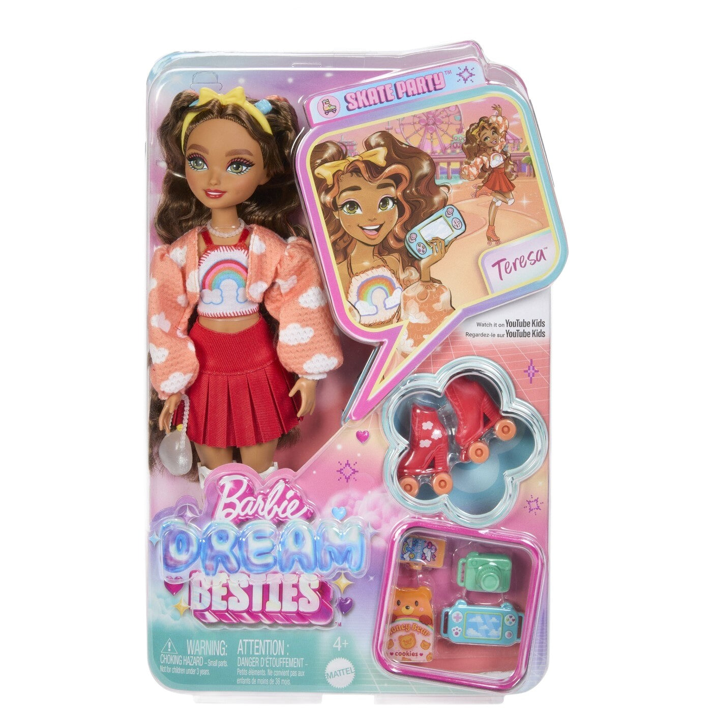 Păpușă Barbie Dream Besties Teresa – Fashionistă cu Role