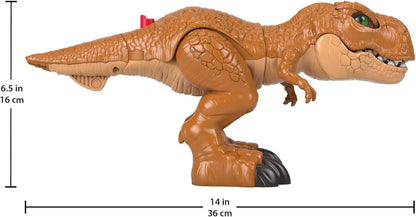 T-Rex Imaginext Jurassic World - Figurina Dinozaur Interactivă pentru Copii 3-8 Ani