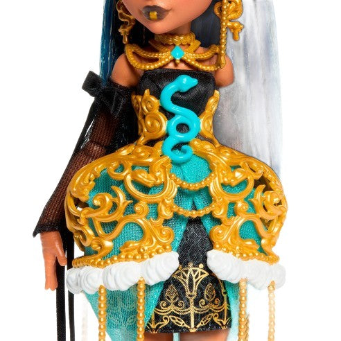 Păpușă Monster High Cleo de Nile Scary Sweet, 27 cm