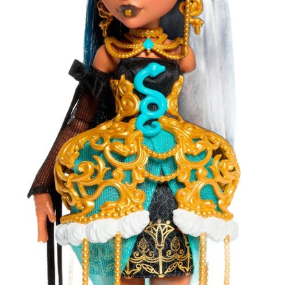 Păpușă Monster High Cleo de Nile Scary Sweet, 27 cm