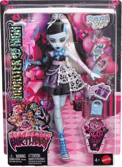 Păpușa Monster High Frankie Stein – Scary Sweet, 27 cm, Colecție Oficială