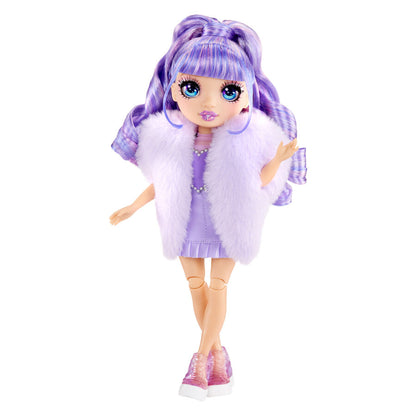 Rainbow High Crystal Fashion Doll Violet Willow – 28 cm, Sparkling Accessories