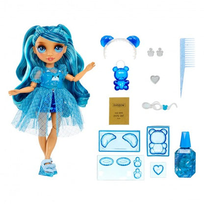 Păpușă Rainbow High Crystal Skyler Bradshaw – cu Accesorii Creative