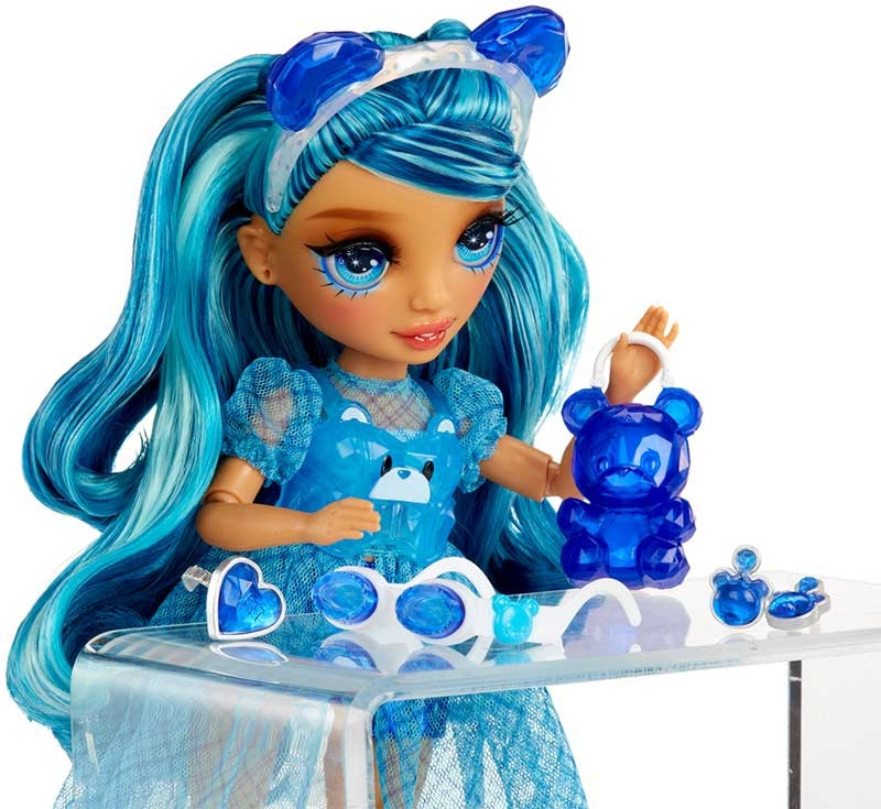 Păpușă Rainbow High Crystal Skyler Bradshaw – cu Accesorii Creative