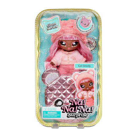 Na Na Na Surprise Cali Grizzly, Doll and Purse Set
