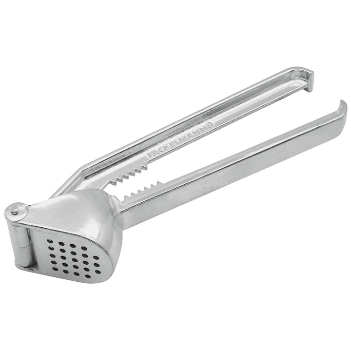 Presa de usturoi, Fackelmann, 15 cm, aluminiu
