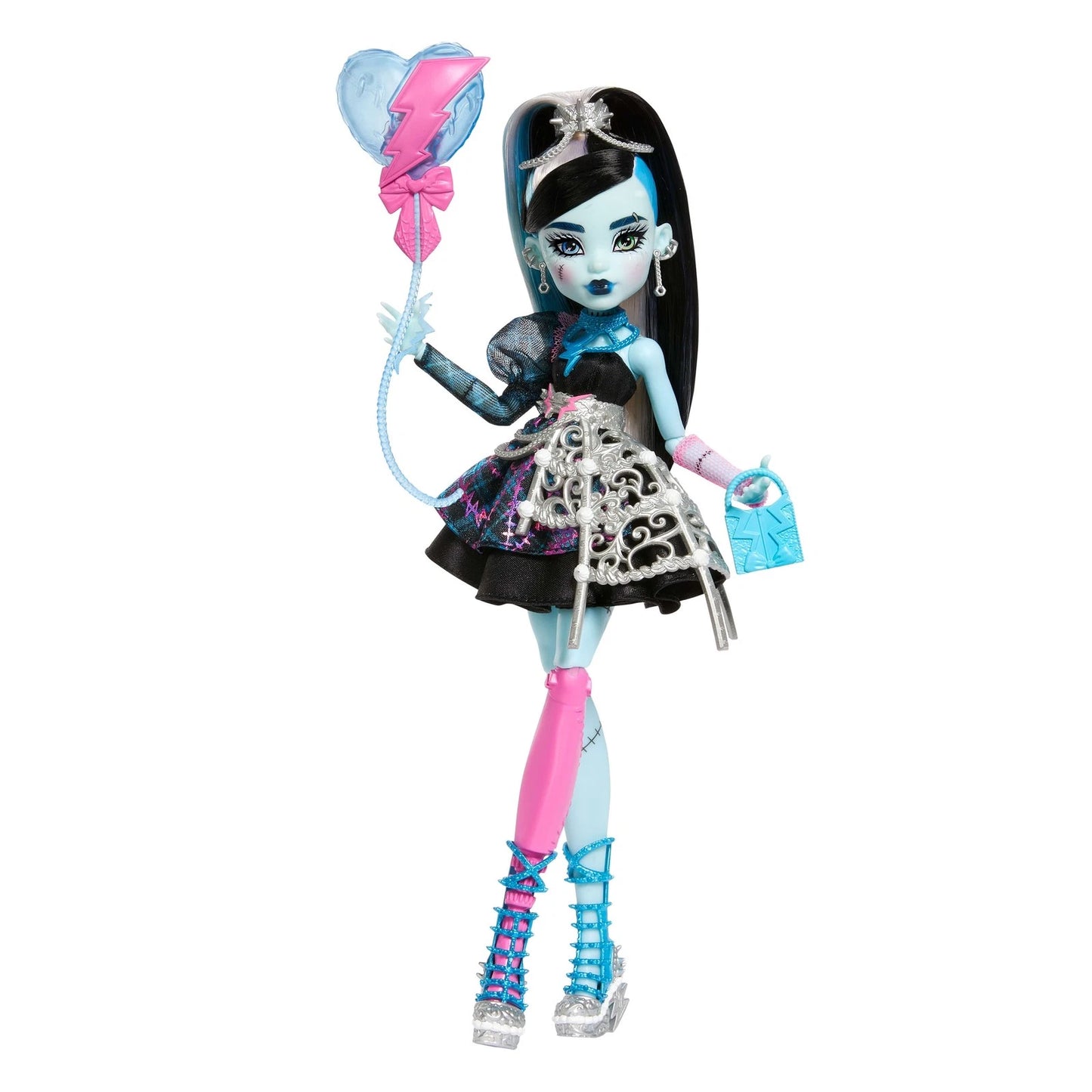 Păpușa Monster High Frankie Stein – Scary Sweet, 27 cm, Colecție Oficială