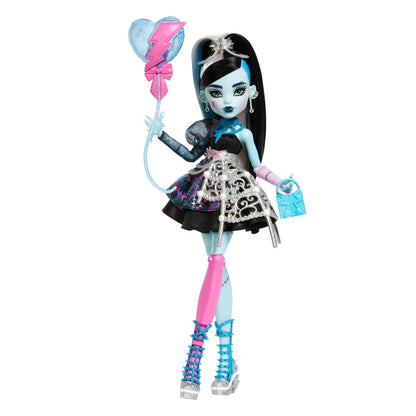 Păpușa Monster High Frankie Stein – Scary Sweet, 27 cm, Colecție Oficială